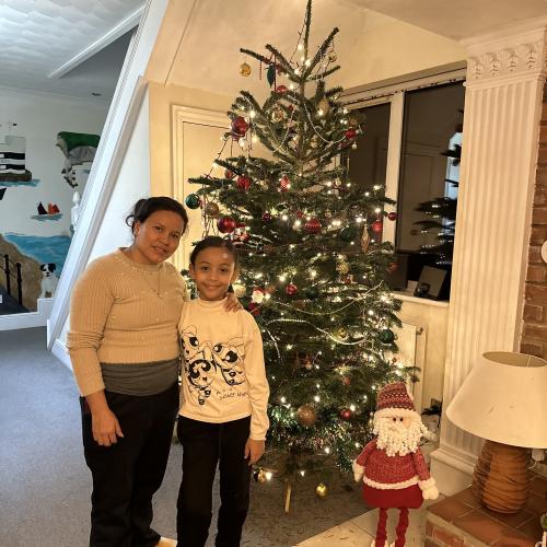 Blanca and the Quintero Children's Lovely Winter in the UK