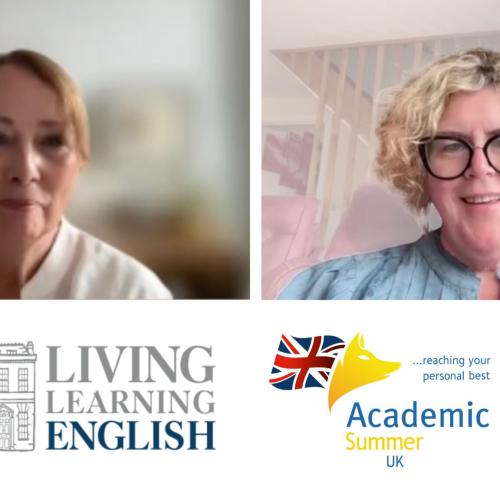 Passing the baton: Kate Hargreaves and Helen Lami in conversation