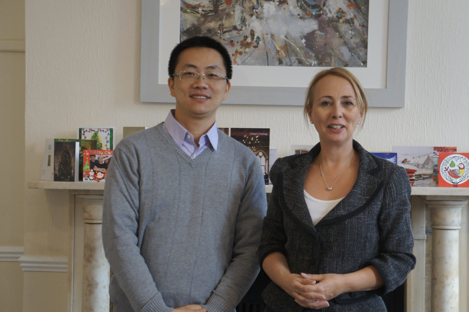 Andy, one of our best partners from Guangzhou visiting the LLE office in 2013